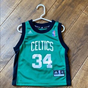 Adidas toddler Boston Celtics jersey
